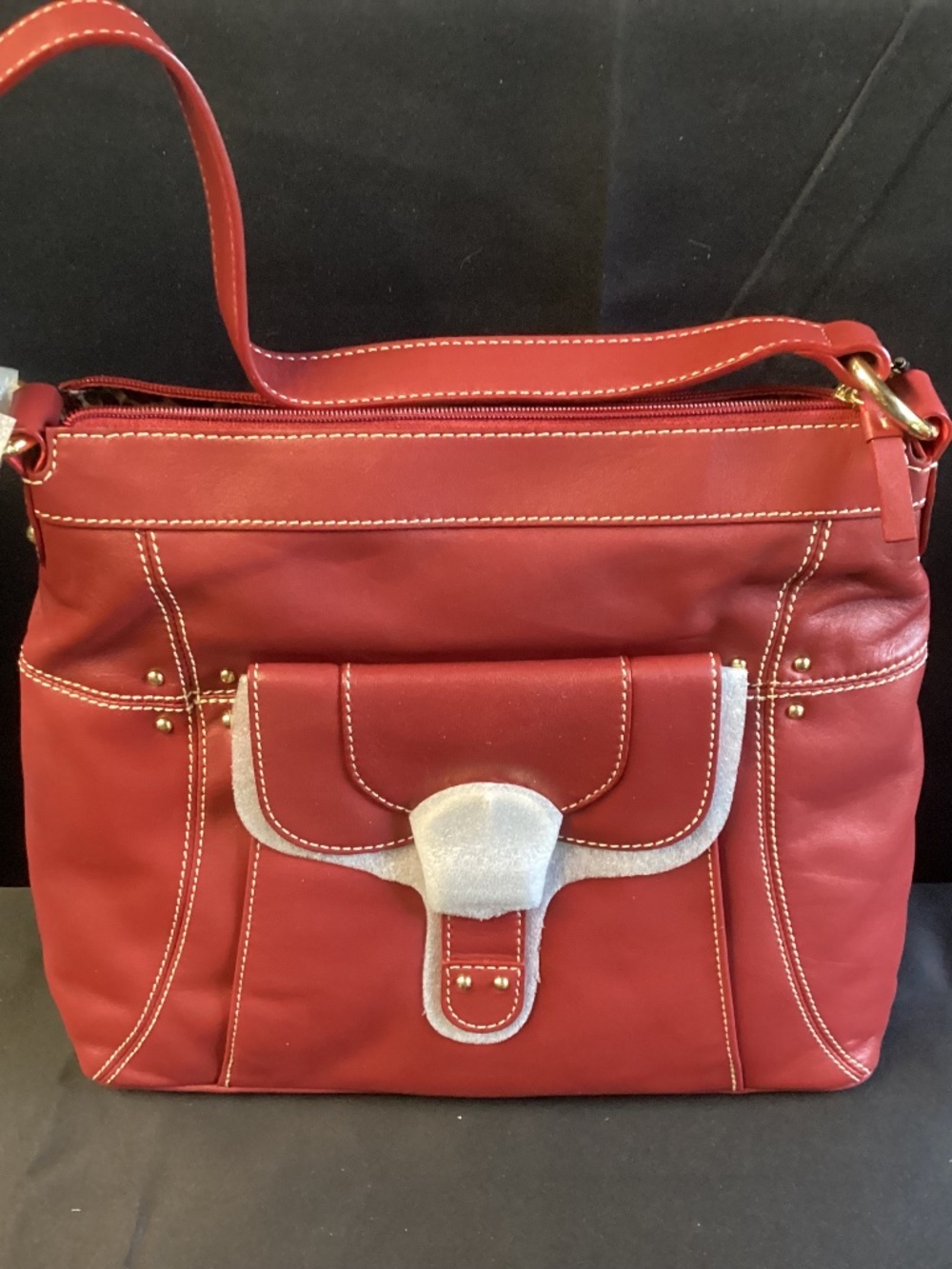 Fire Engine Red Maxx New York Shoulder Bag